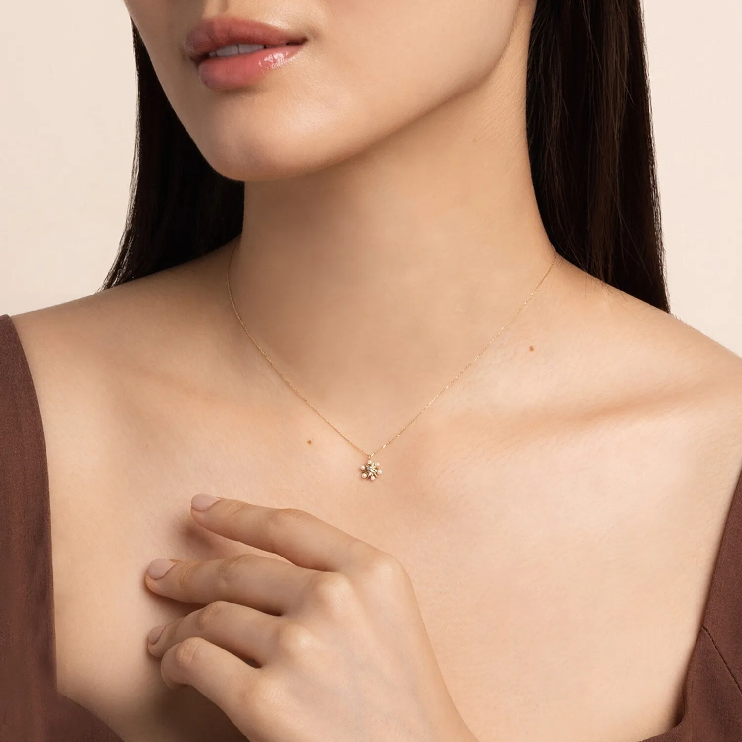 10k Gold Elise Necklace