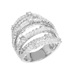18k Gold & Diamond Cocktail Ring - 3.75ct