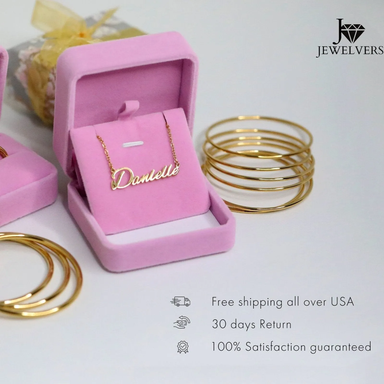 18k Gold Filled Custom Bracelet | Personalized Disc Bracelet | Initial Bracelet
