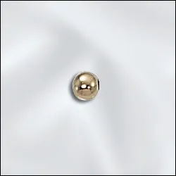 3mm Gold Filled Round Bead