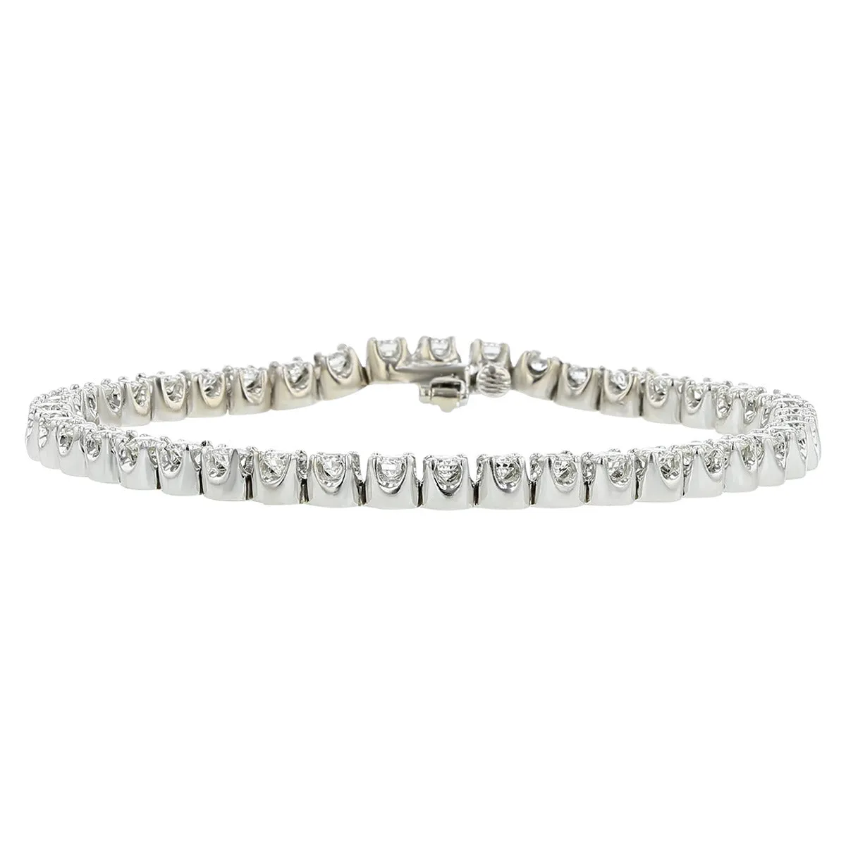 4.20-Carat Diamond 7-Inch Tennis Bracelet