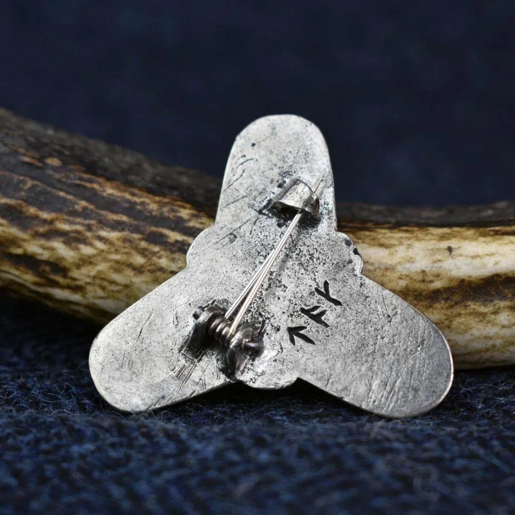 Asgard Viking Trefoil Brooch