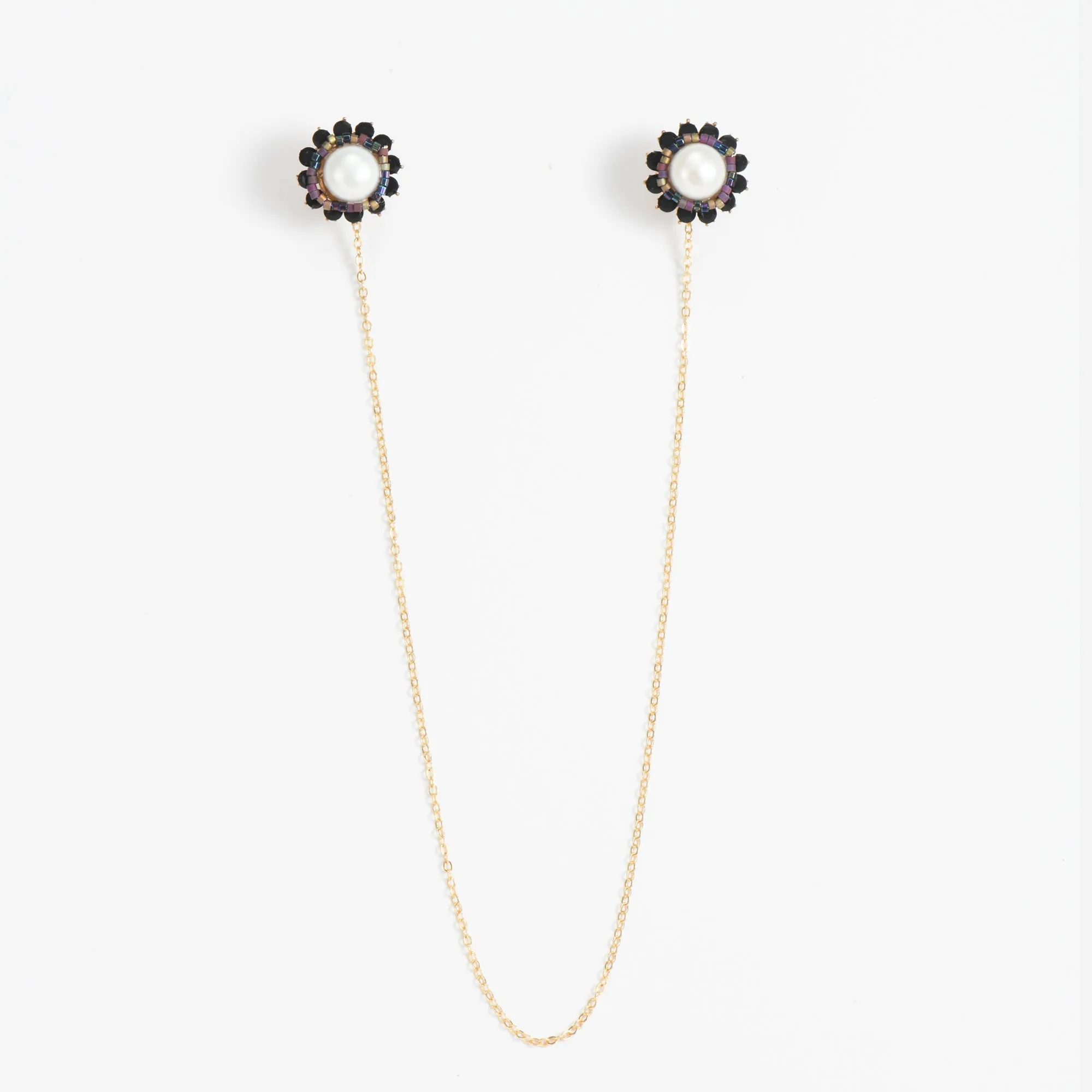 Asymmetrical Flower Brooch
