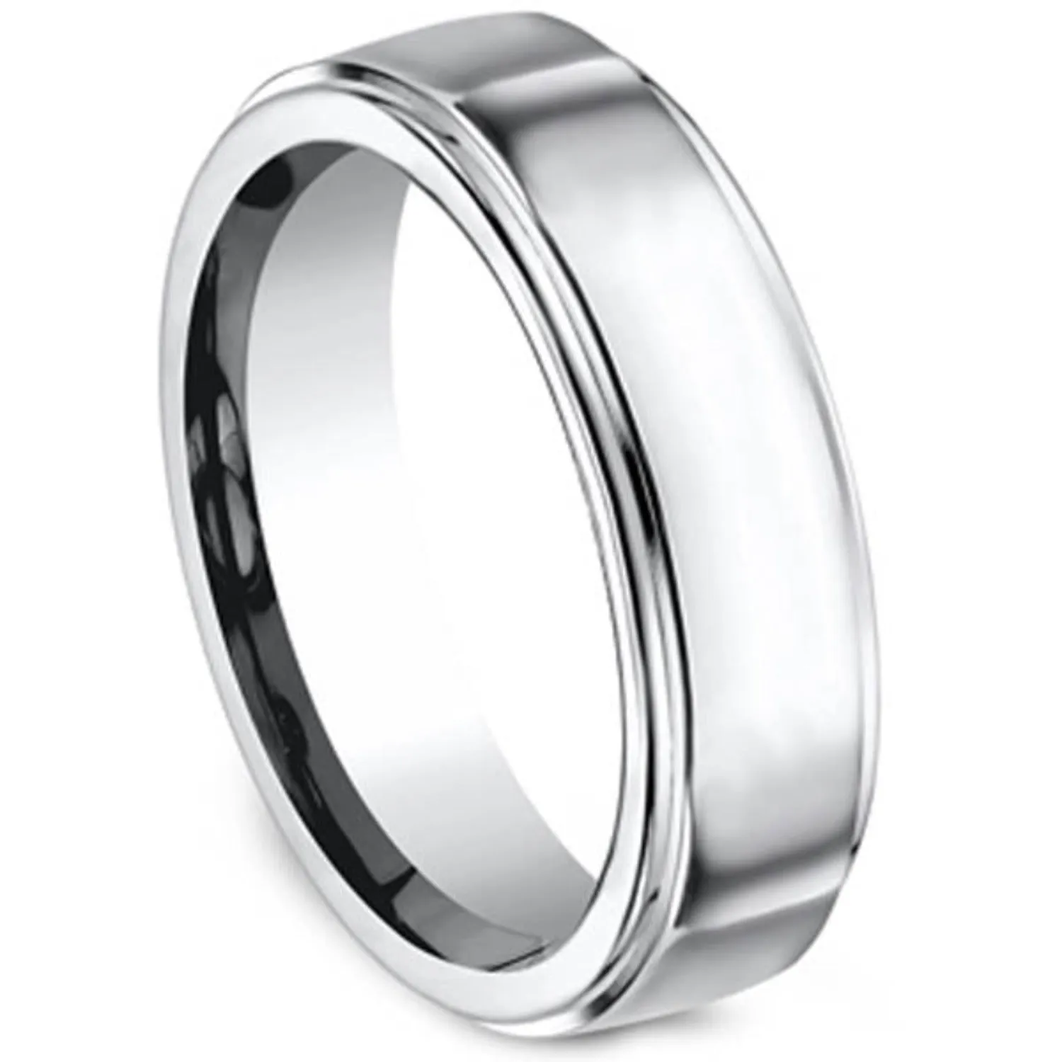 Benchmark Cobalt Chrome 7MM High Polished Wedding Band
