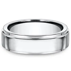 Benchmark Cobalt Chrome 7MM High Polished Wedding Band