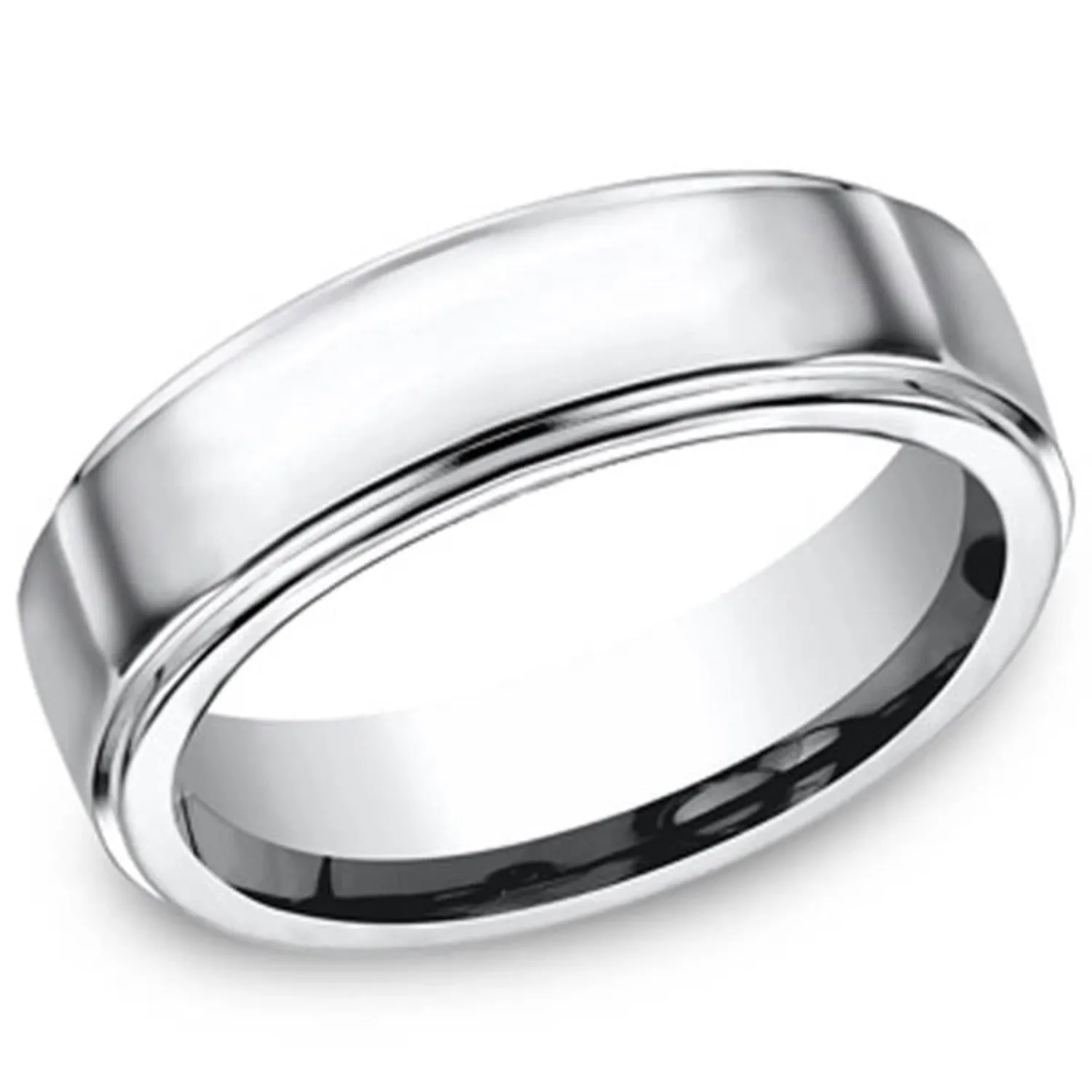 Benchmark Cobalt Chrome 7MM High Polished Wedding Band