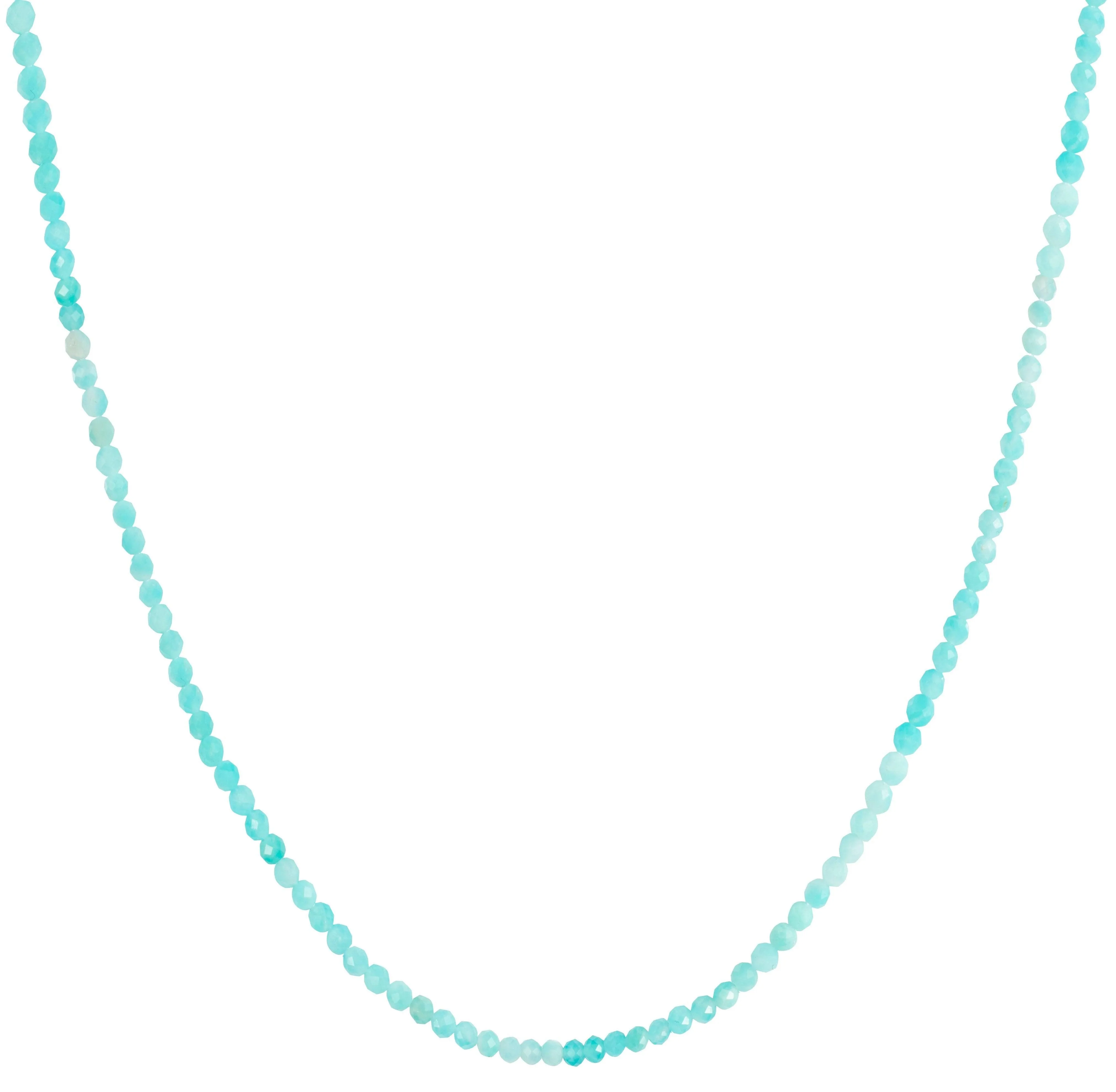 Blue Opal Beaded Chain