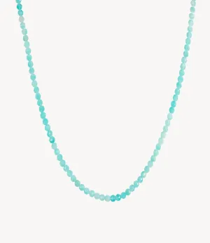 Blue Opal Beaded Chain