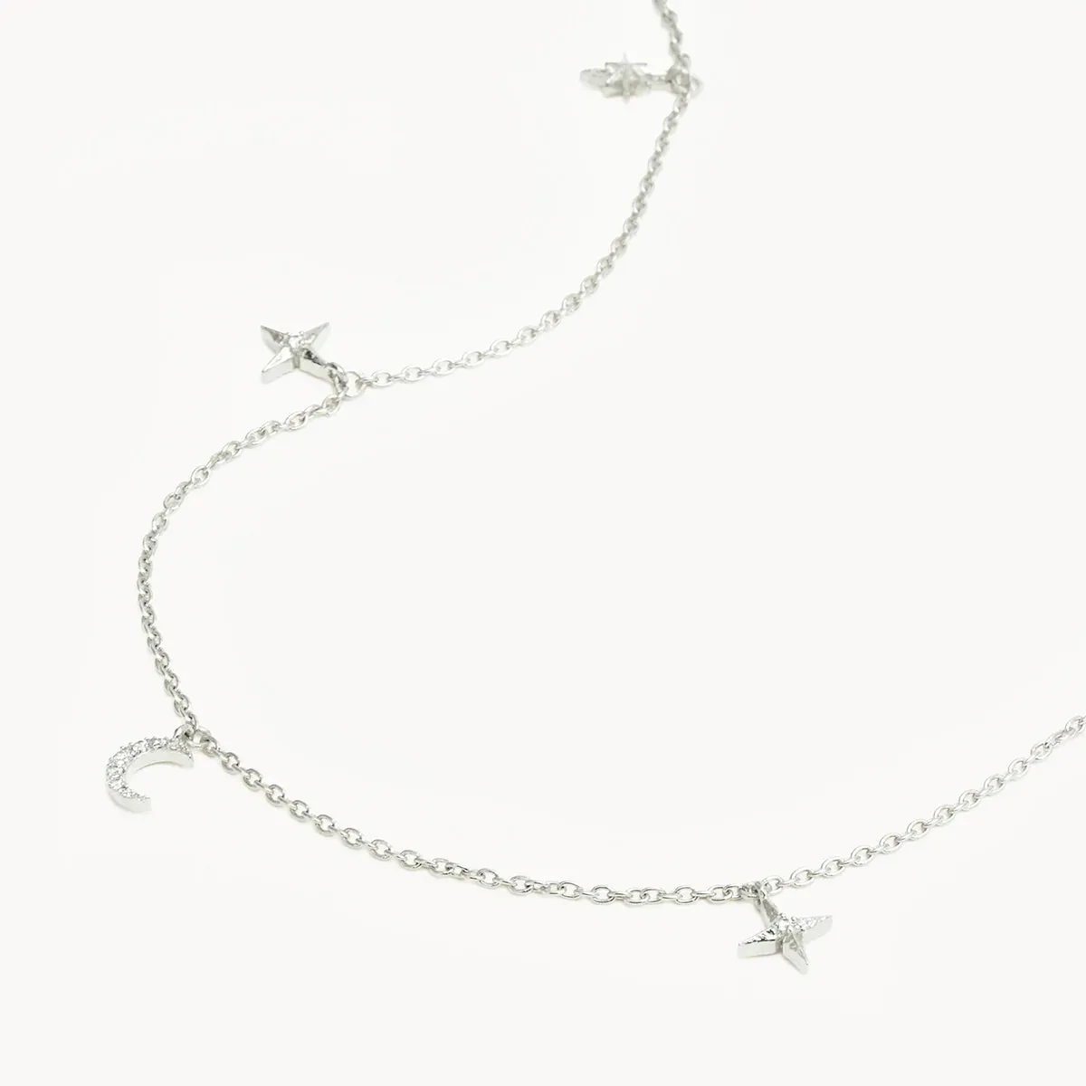 By Charlotte To The Moon and Back Choker, Gold or Silver
