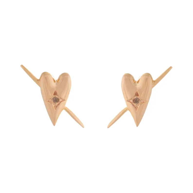 Celeste Studs - Gold & Silver