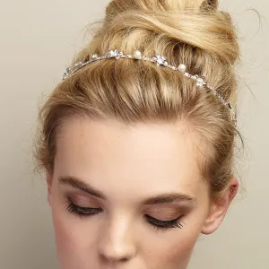 Chain Headband with Pearls