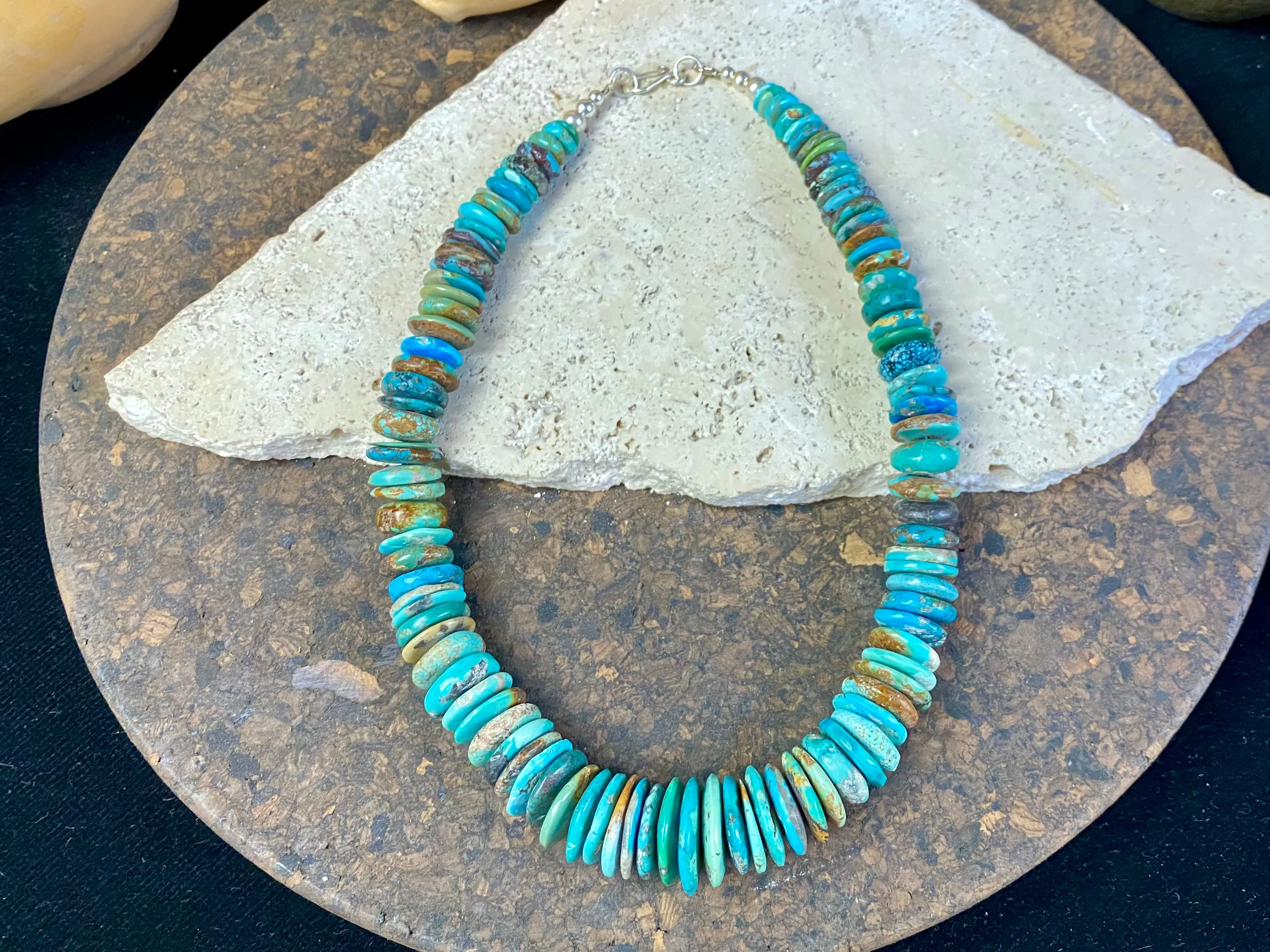 Chunky Arizona Turquoise Necklace