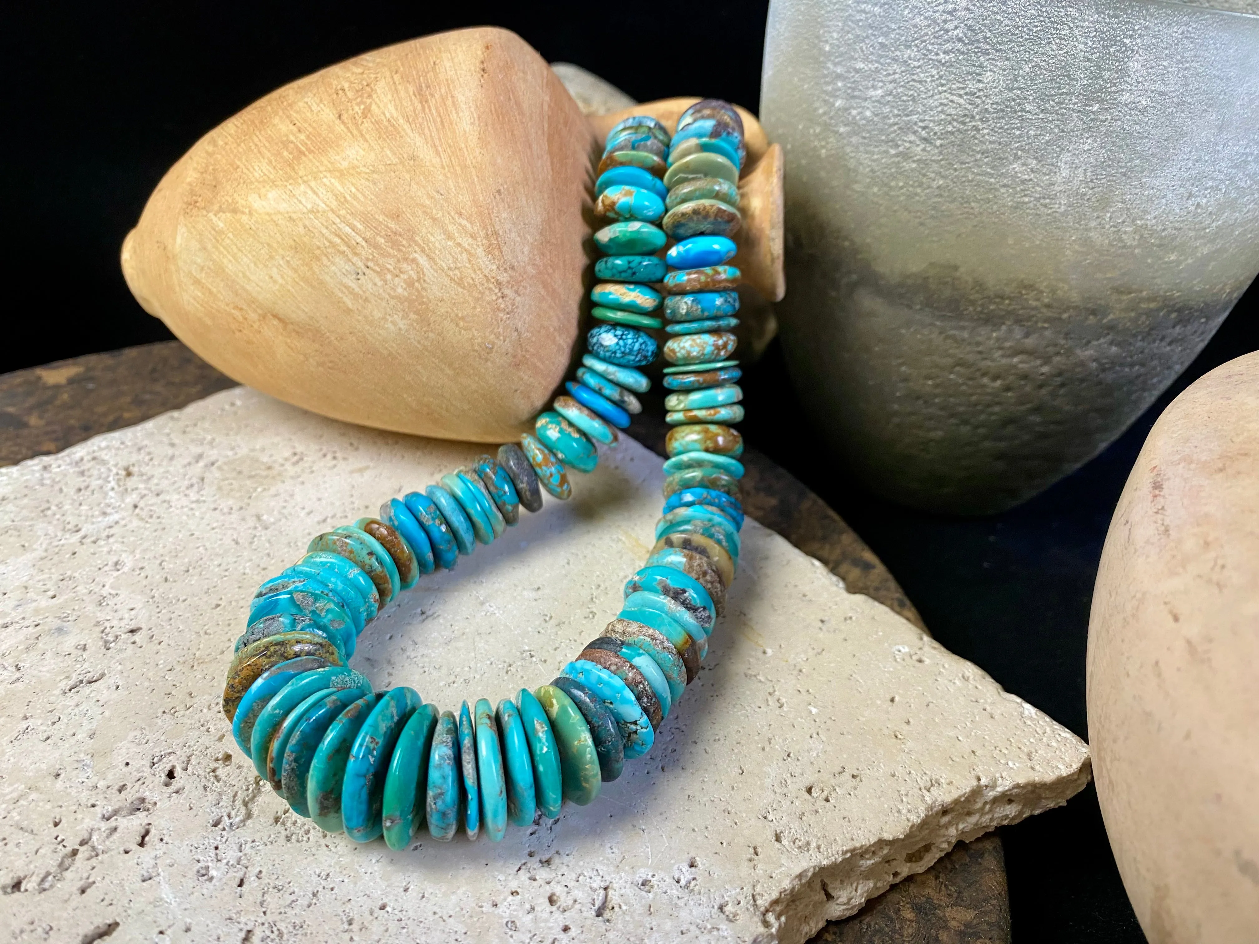 Chunky Arizona Turquoise Necklace