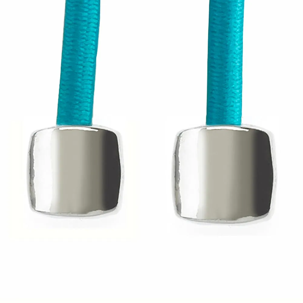 Classic Nugget Silver on Turquoise