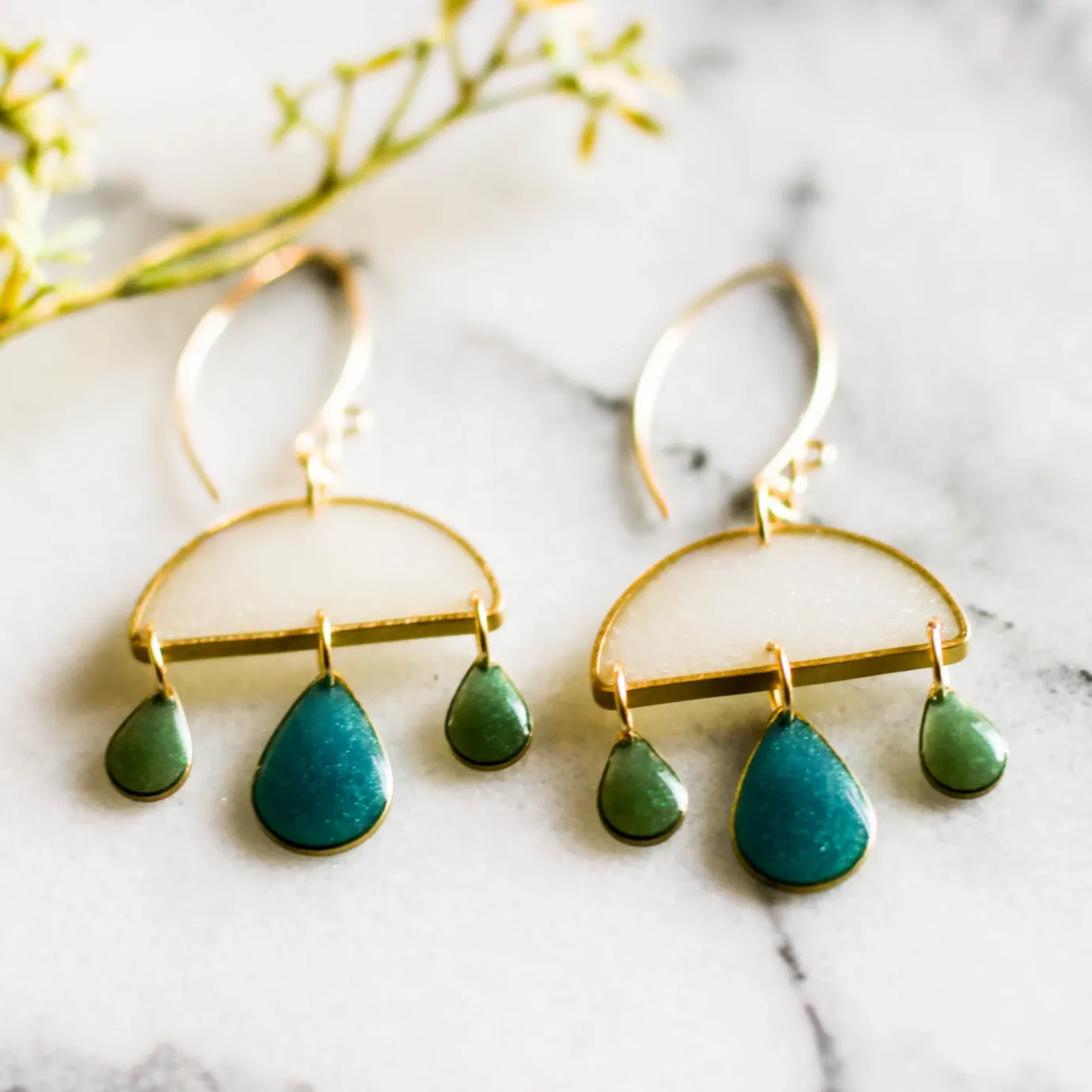 Cloudburst Earrings
