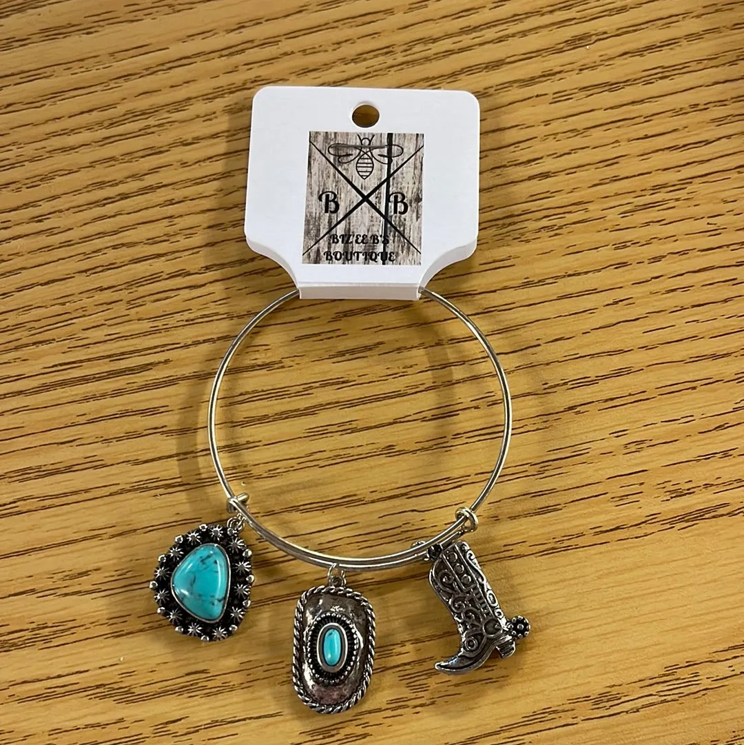 Cowgirl Charm Bracelet
