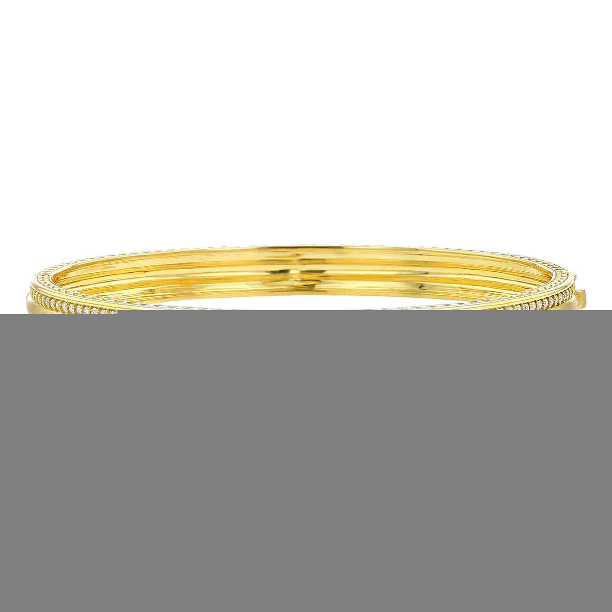 Engravable Diamond Bangle