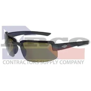 ES6 Brown Polarized Black Frame