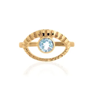 Eye Of Intuition Ring - Gold