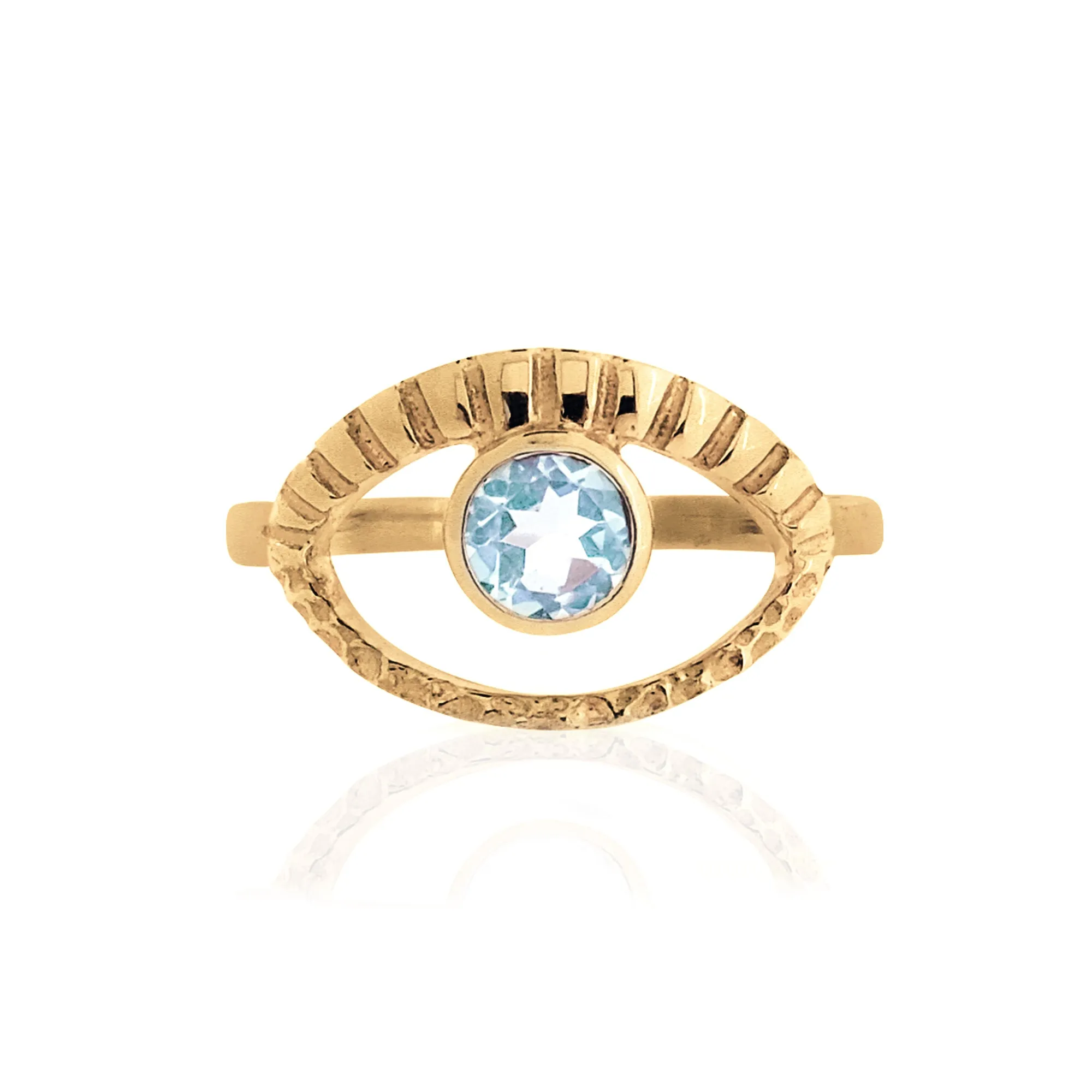 Eye Of Intuition Ring - Gold
