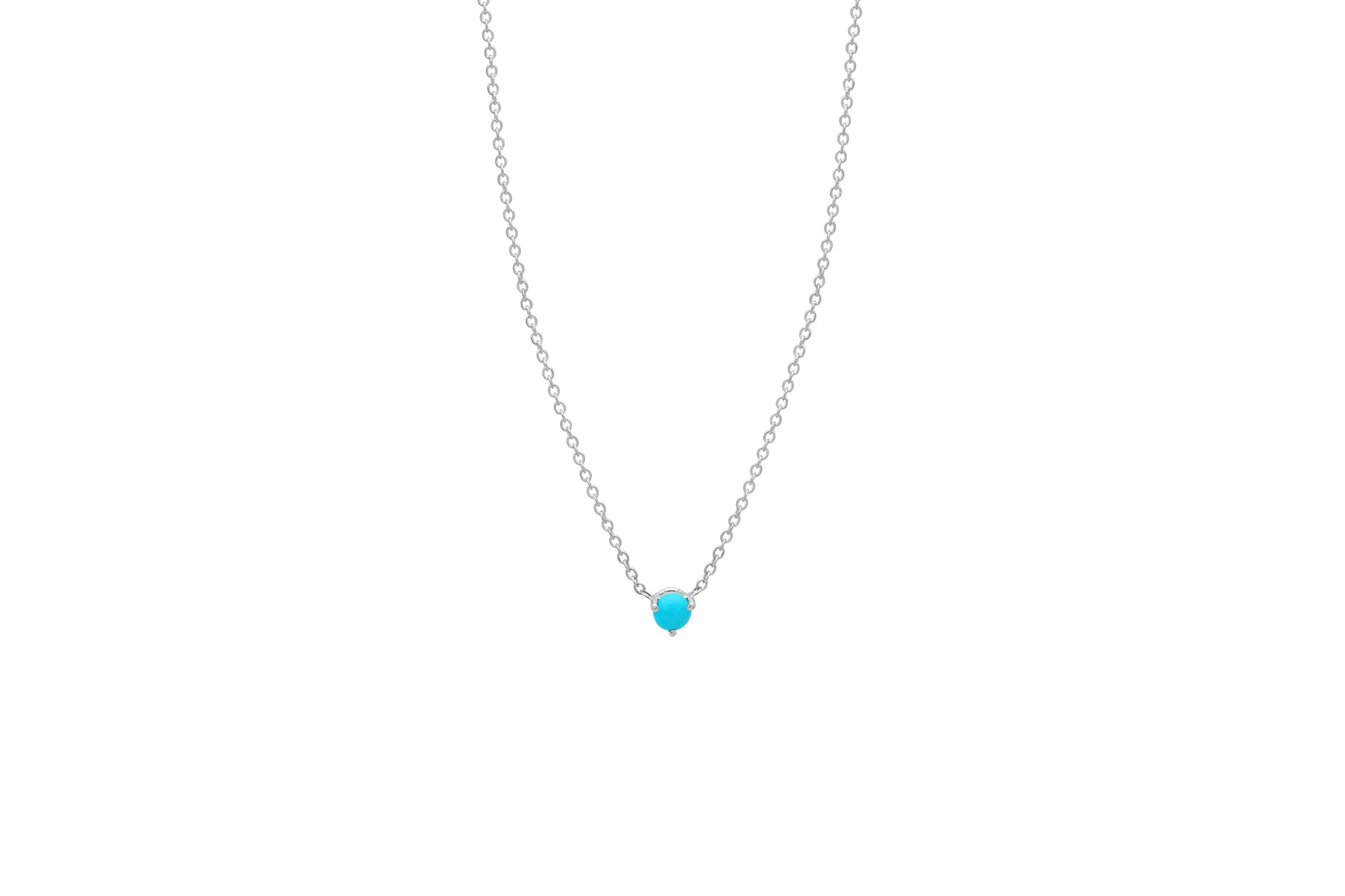 Floating Turquoise Necklace