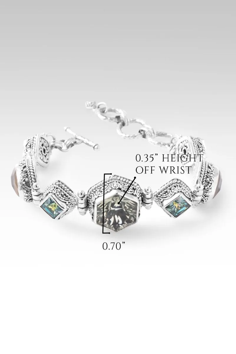 Floral Harmony Bracelet™ in Abalone