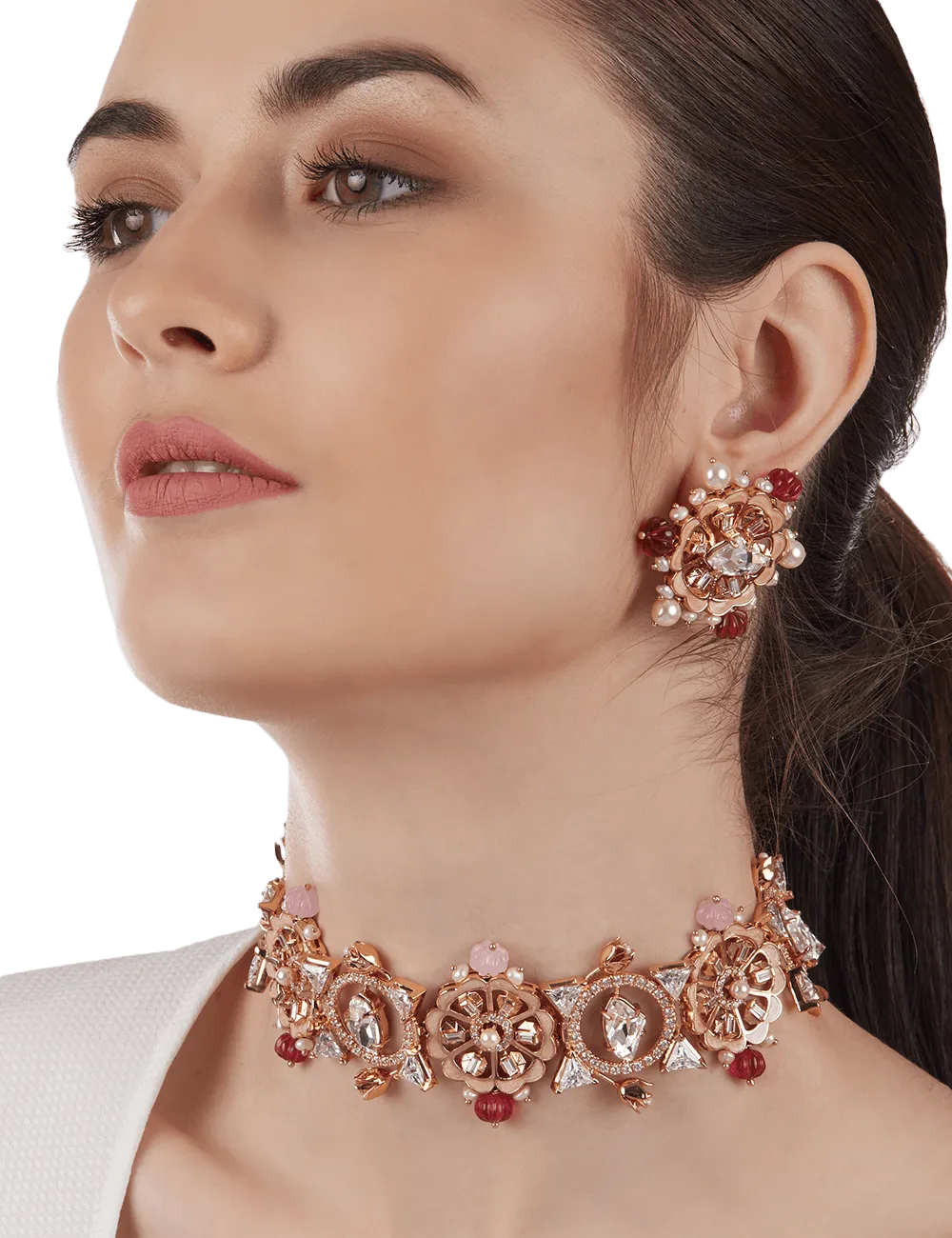 Fluora Eternite Choker Necklace