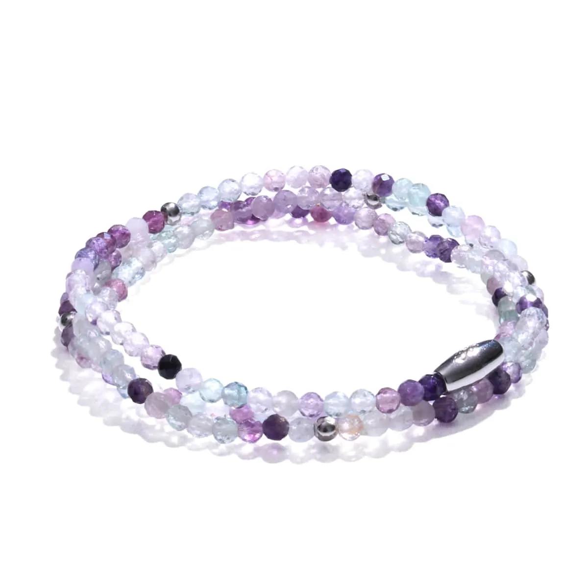 Fluorite | .925 Sterling Silver | Gemstone Wrap