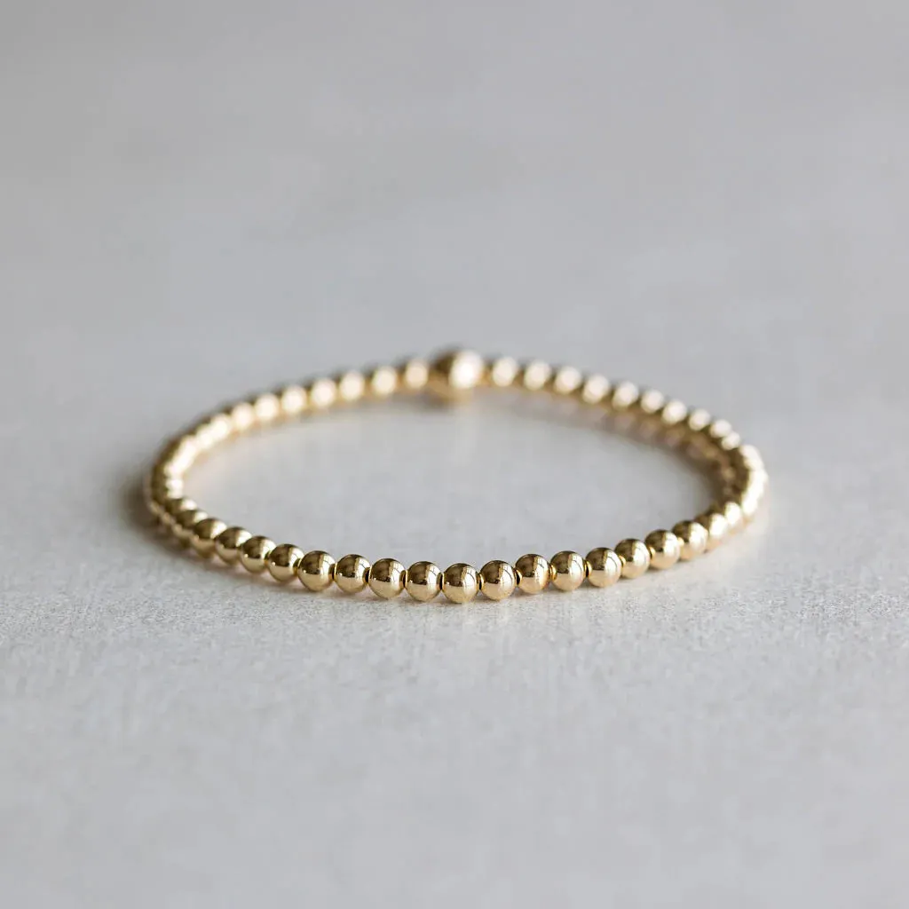 Gold Bracelet- 4MM