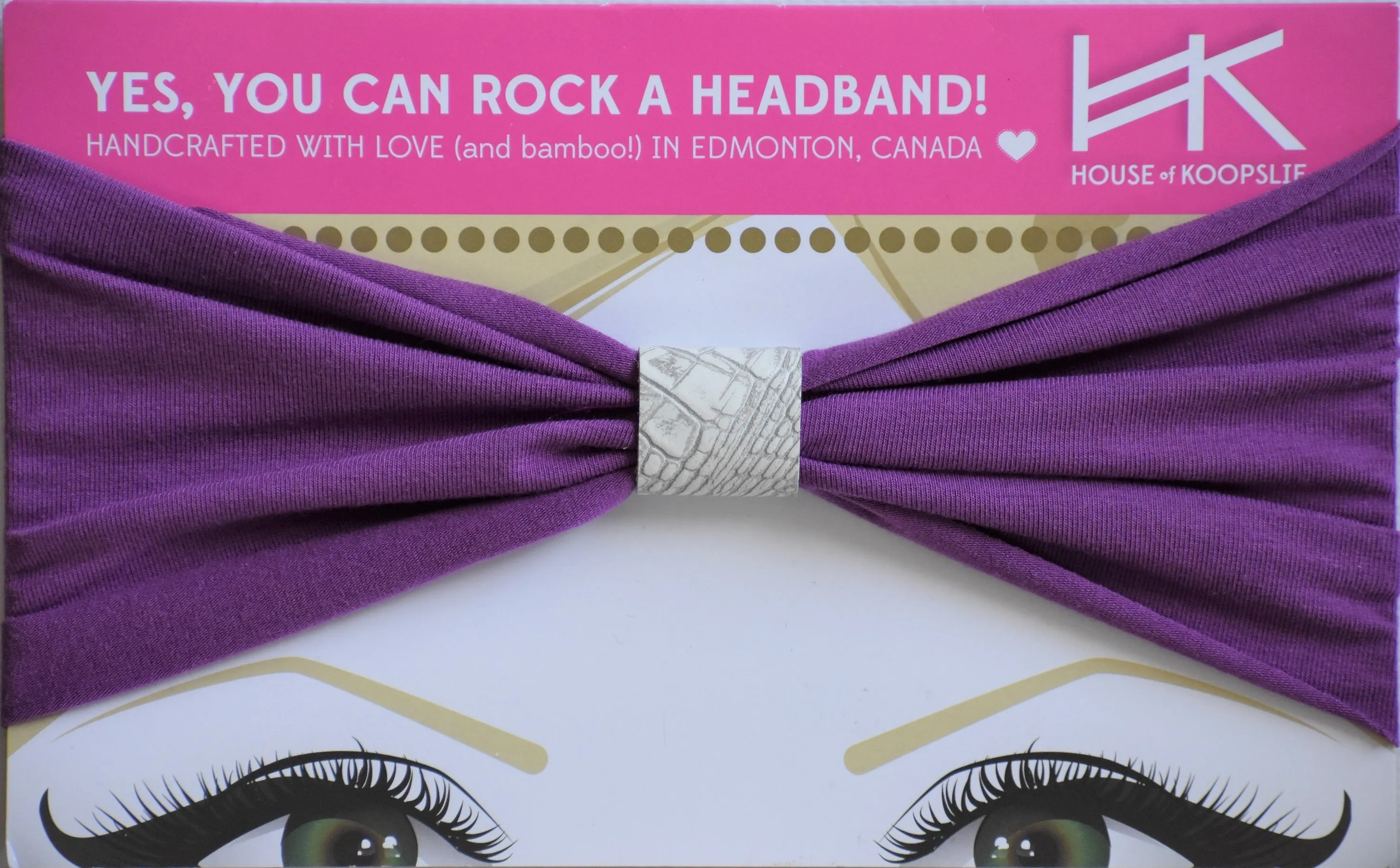 Headband - Purple With Python Loop