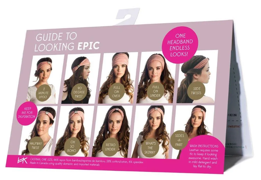 Headband - Purple With Python Loop