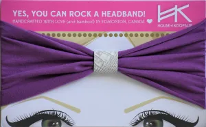 Headband - Purple With Python Loop