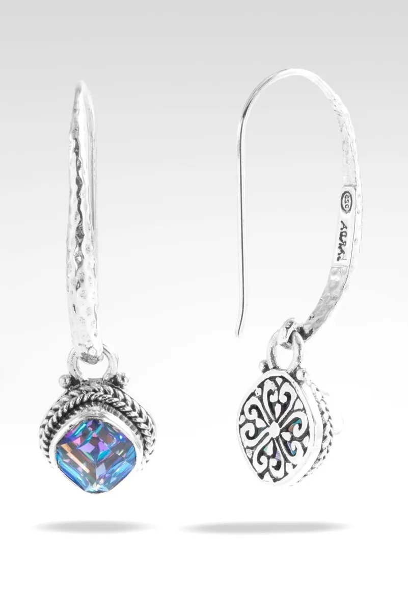 Heavenly Whispers Earrings™ II in True Picasso™ Mystic Quartz