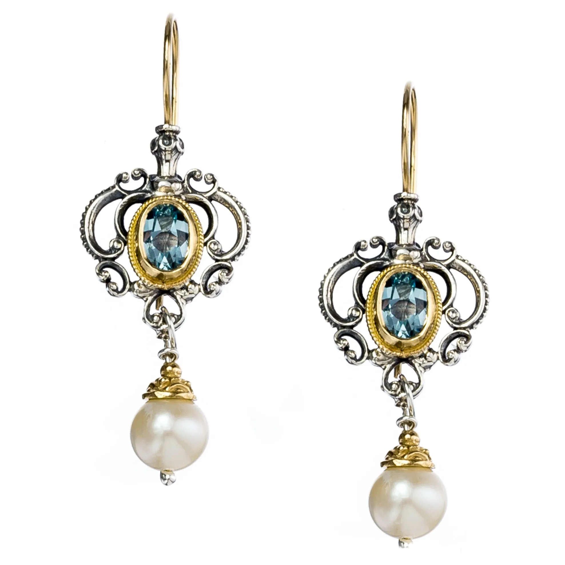 Honey Drop Chandelier Earrings