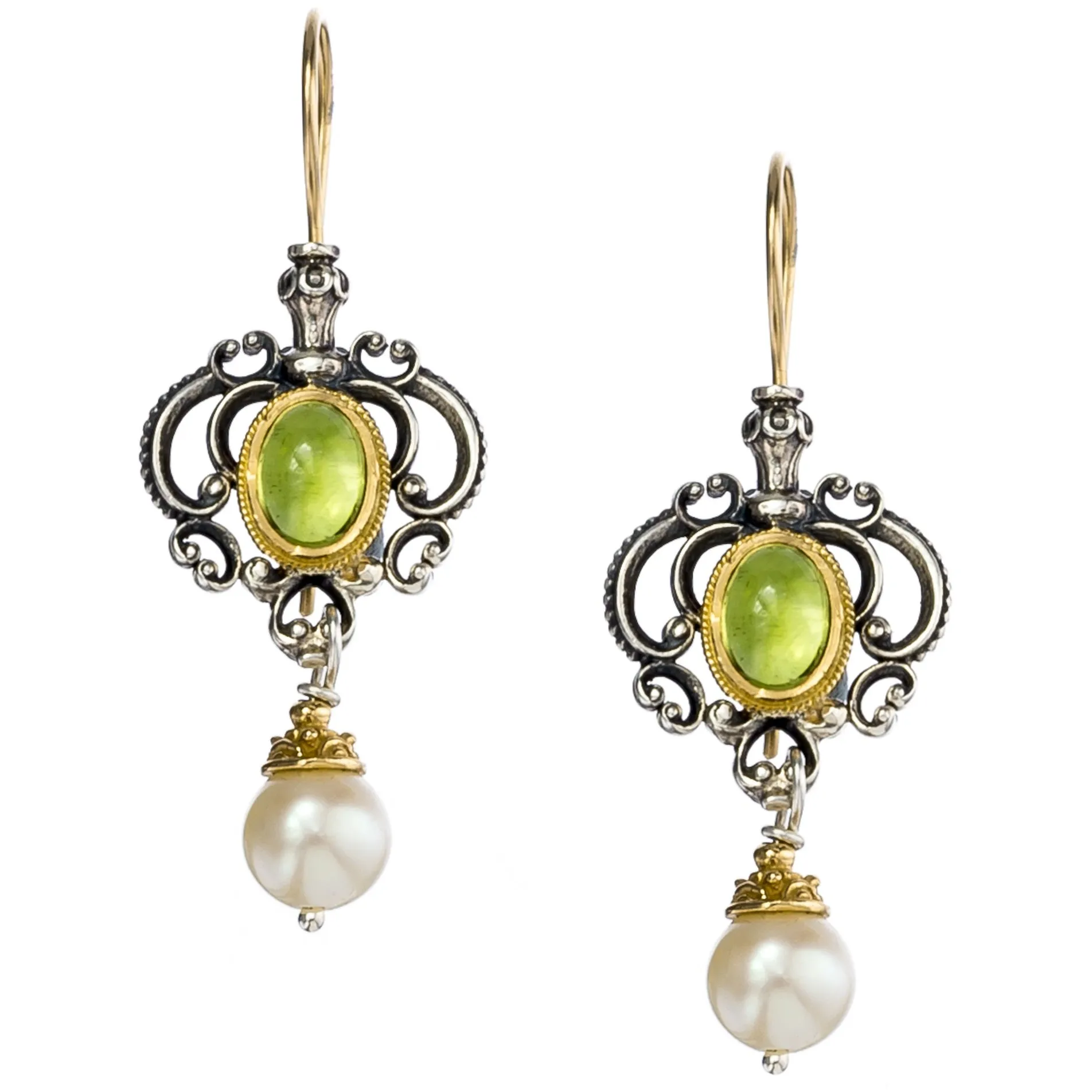 Honey Drop Chandelier Earrings