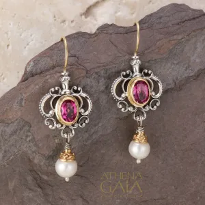 Honey Drop Chandelier Earrings