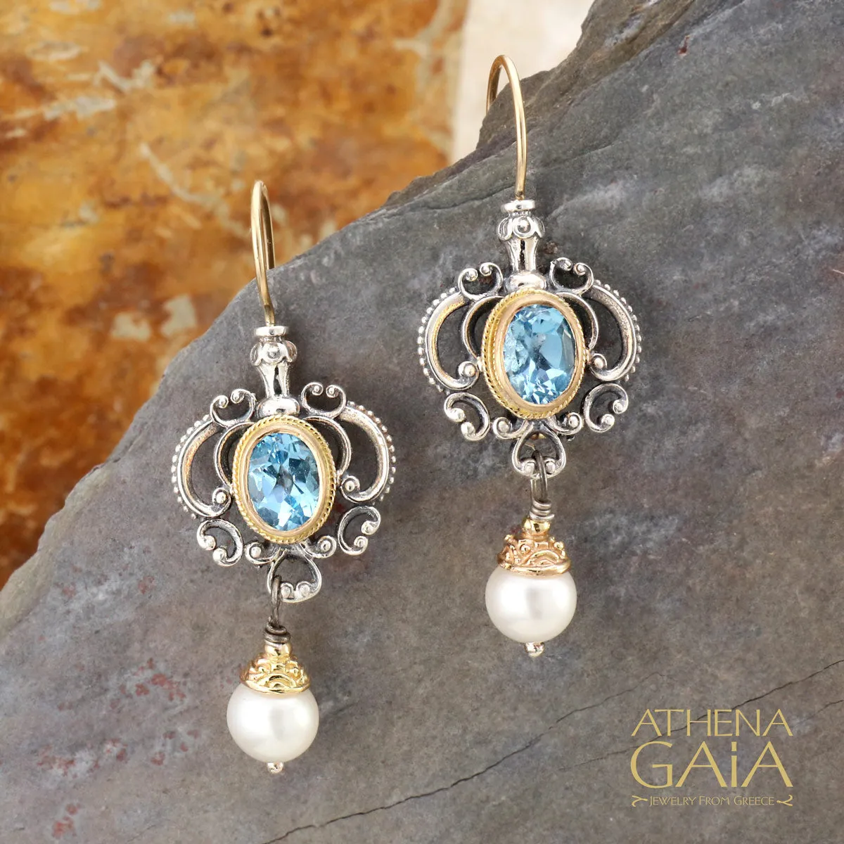 Honey Drop Chandelier Earrings