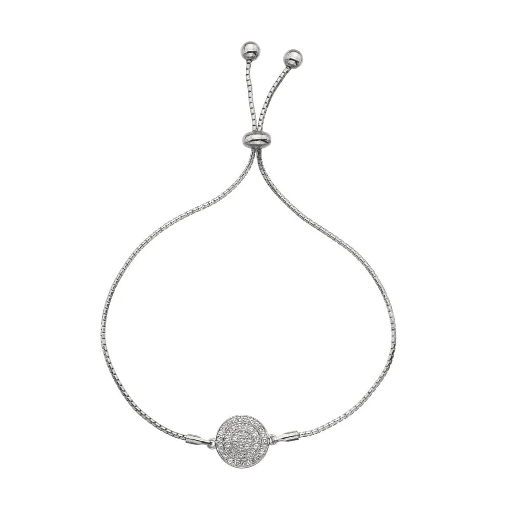 Hot Diamonds Shelter Sterling Silver Engaging Bracelet