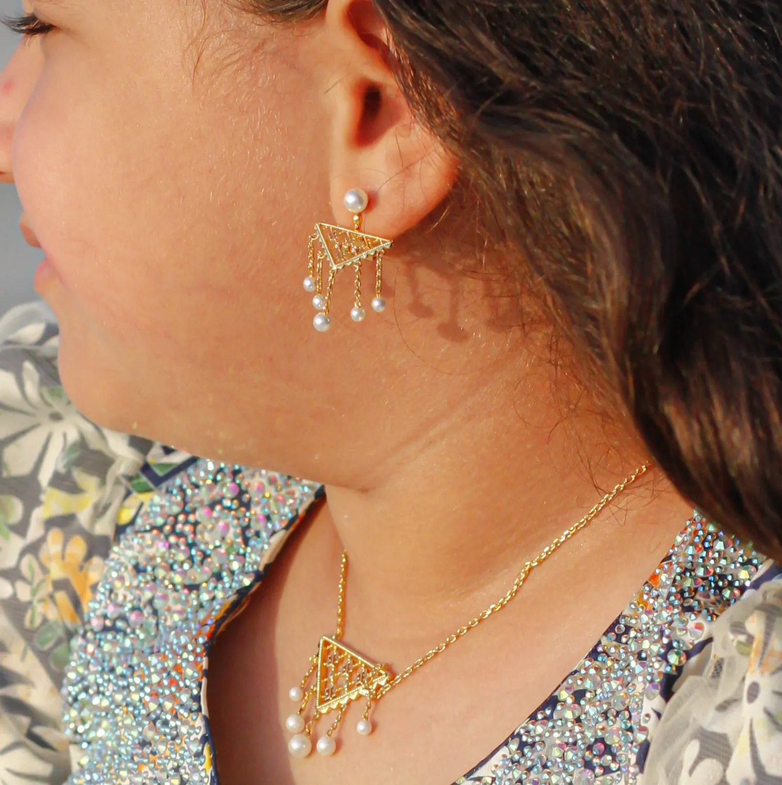 Jadeel Earrings - Baby