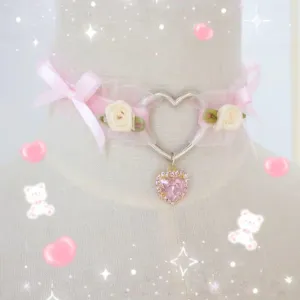 JAPANESE CUTE HEART CHOKER BY13017