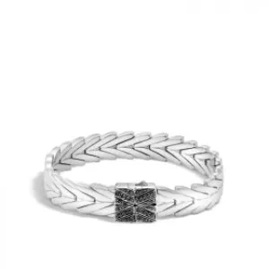 JOHN HARDY SILVER MODERN CHAIN WOMEN'S GEMSTONE LINK BRACELET