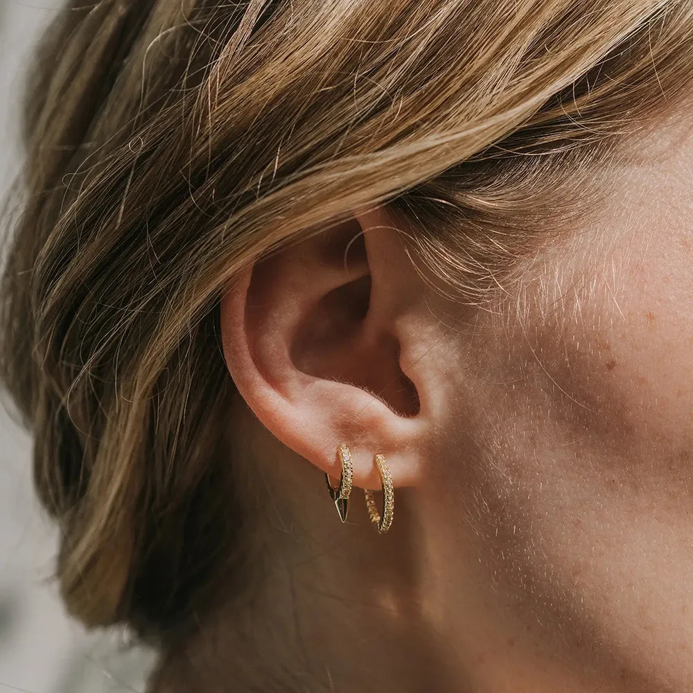 Juliet Spike Hoop Earrings