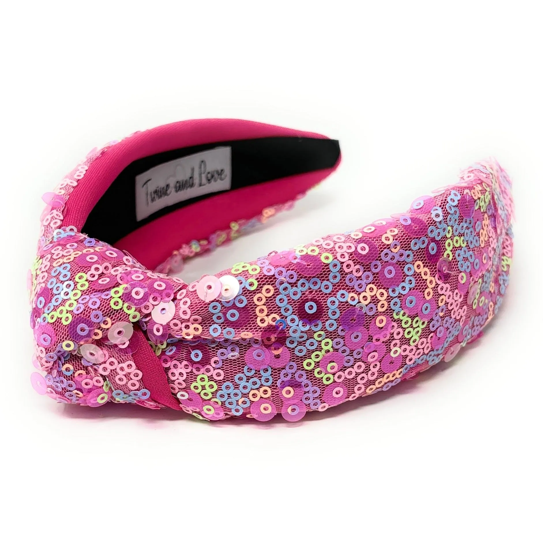 Kelly Sequin Top Knot Headband