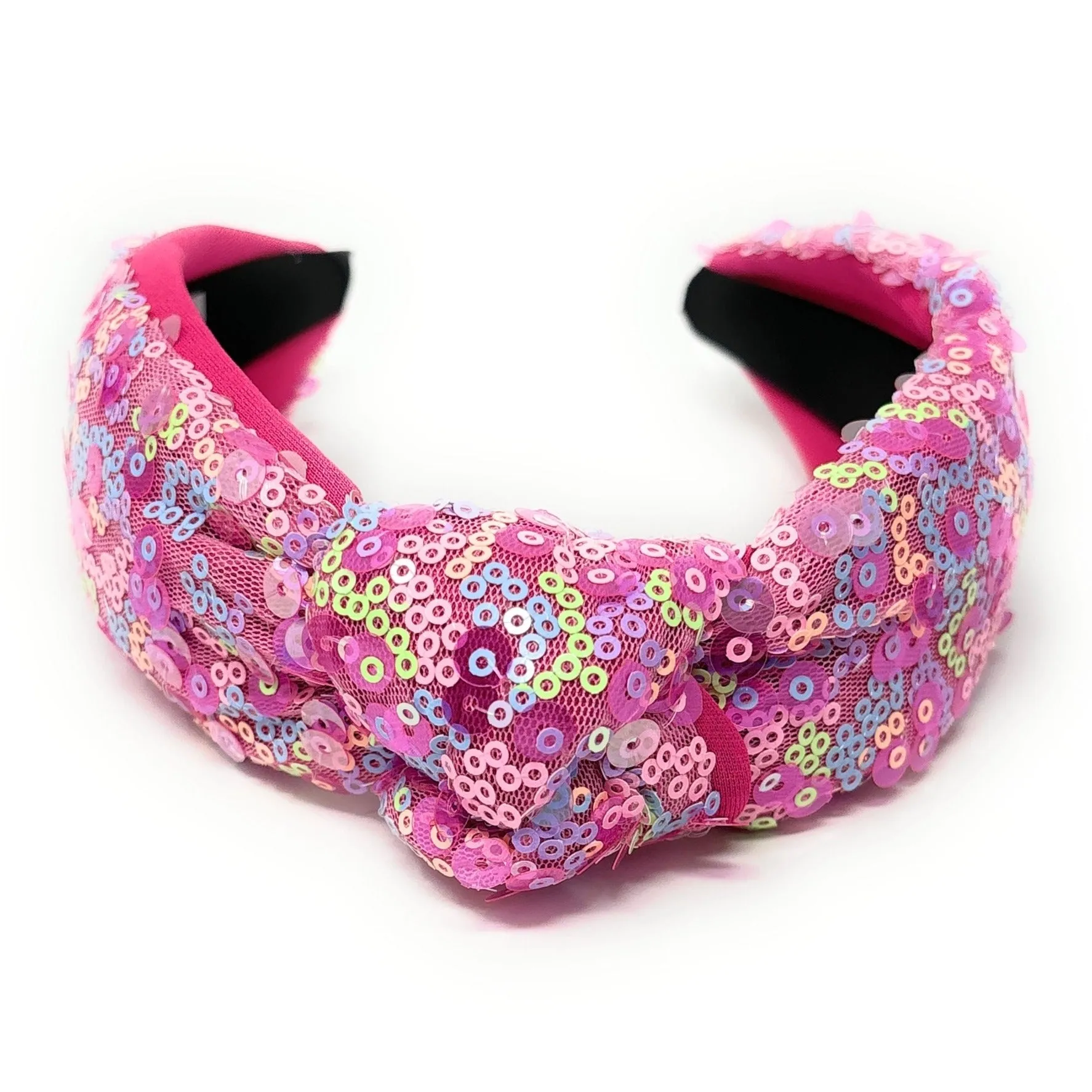 Kelly Sequin Top Knot Headband
