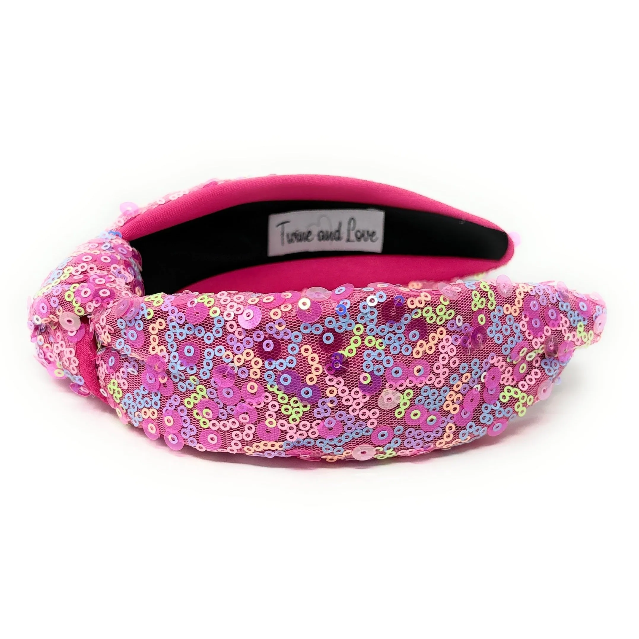Kelly Sequin Top Knot Headband