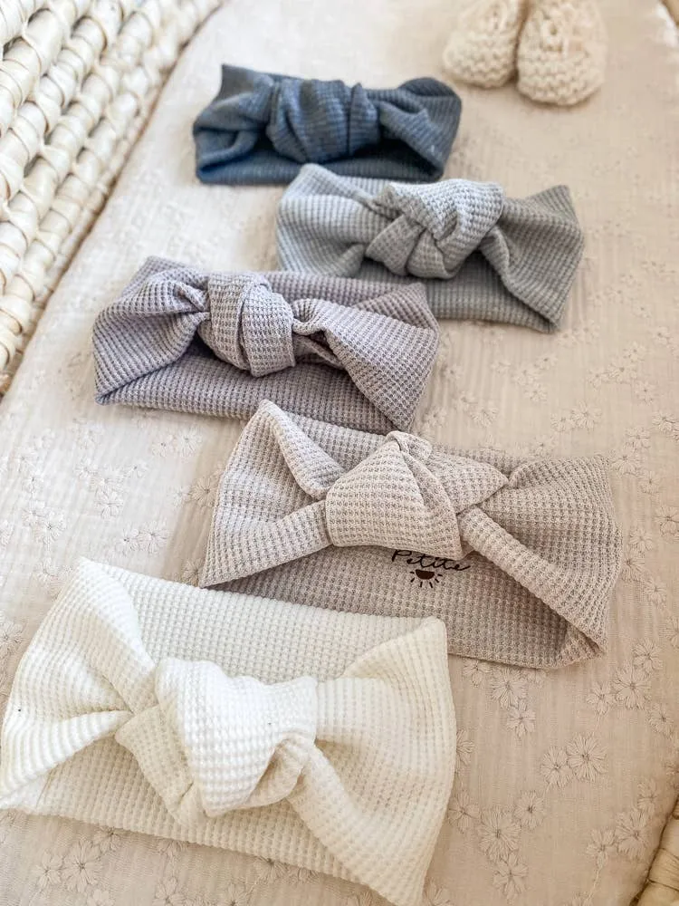 Knot headband / waffle