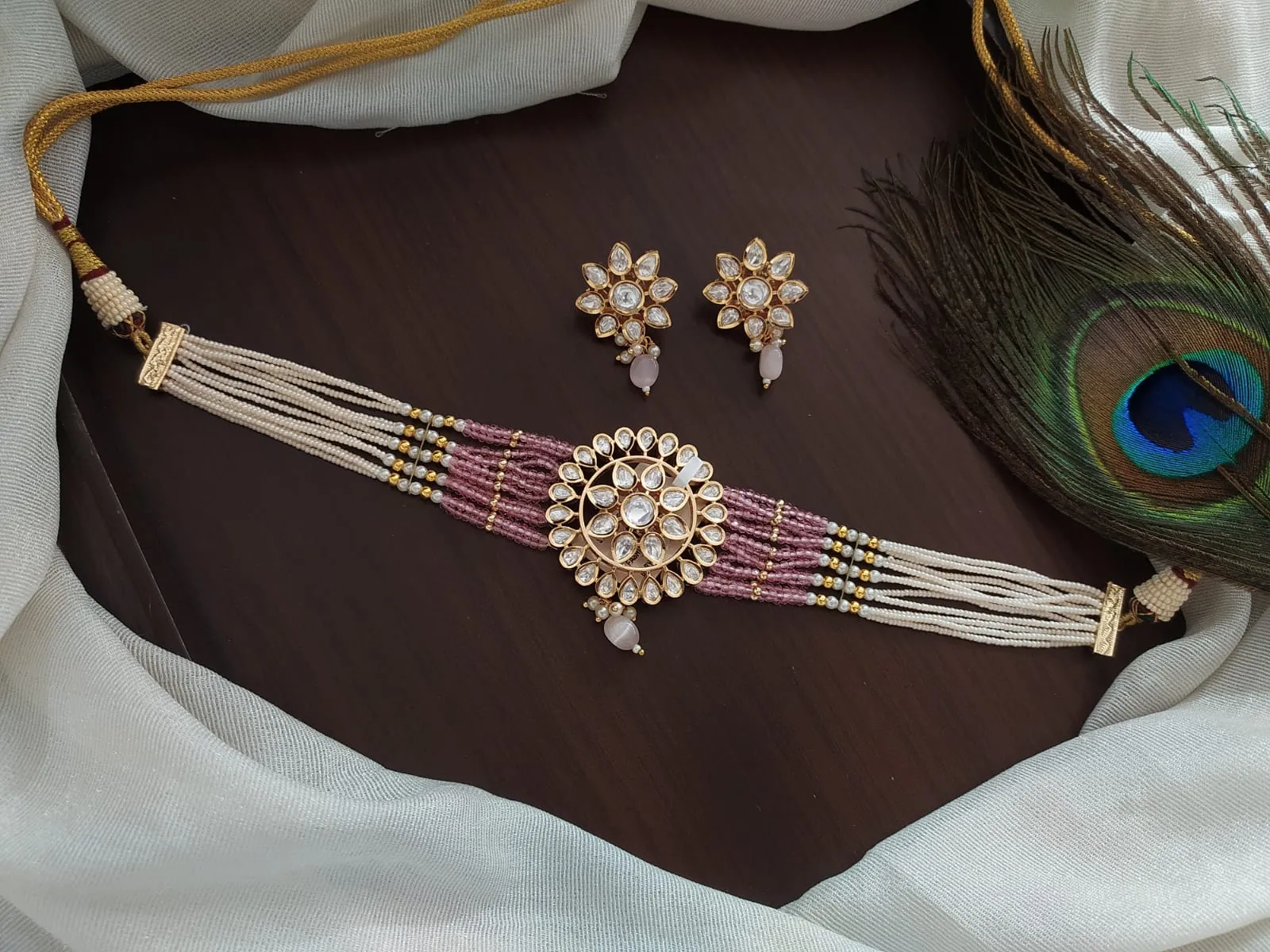 Kundan Choker Necklace for a Timeless Look