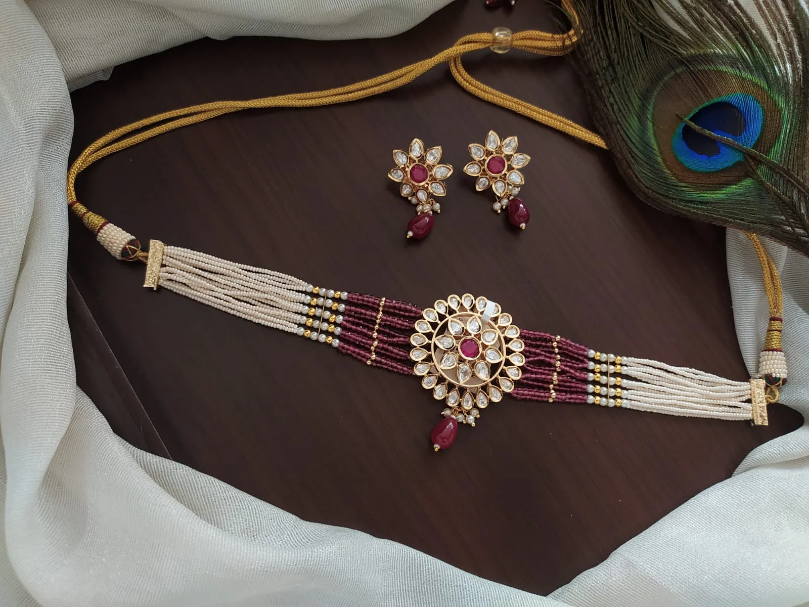 Kundan Choker Necklace for a Timeless Look