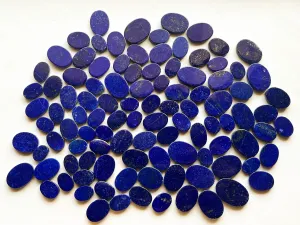 Lapis Lazuli Flat Cabochons oval Shape