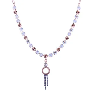 Medium Everyday Circle and Dangle Necklace in "Dancing in the Moonlight" *Custom*